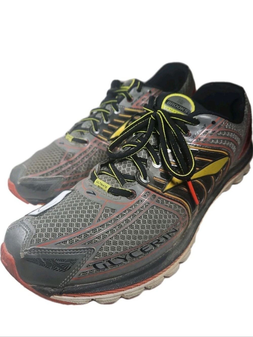 Brooks Glycerin 12 Sneaker Sz:12.5 Gray Run Walk Cyber(5C